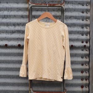 Matilda Jane Yellow and White Polka Dot  Top